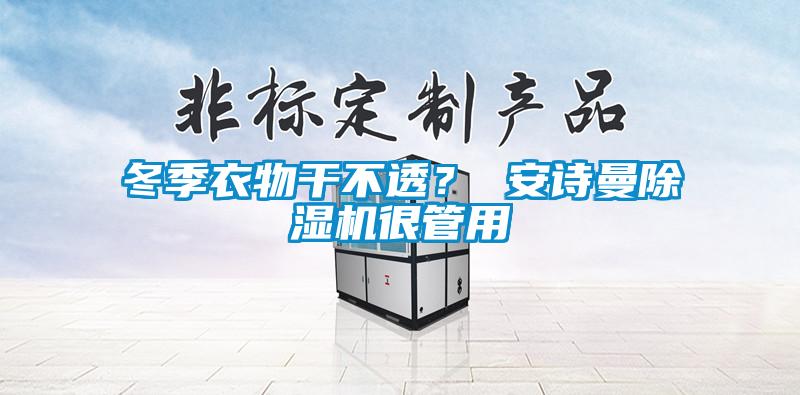 冬季衣物干不透？ 安詩(shī)曼除濕機(jī)很管用