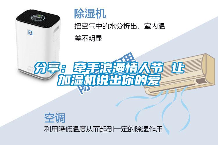 分享：牽手浪漫情人節(jié) 讓加濕機說出你的愛