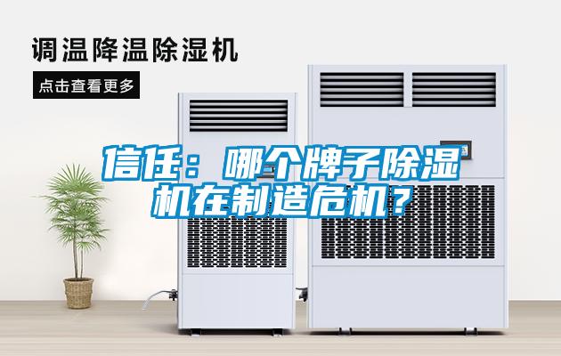 信任：哪個(gè)牌子除濕機(jī)在制造危機(jī)？