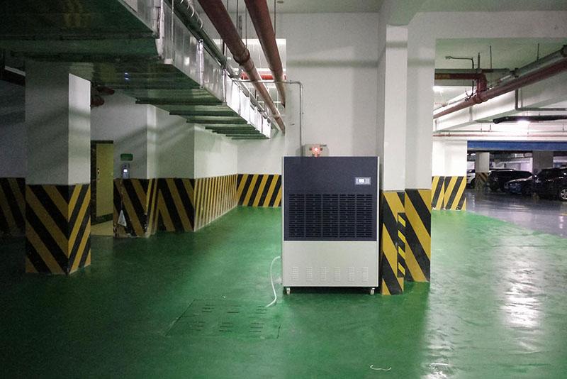 別墅地下室新風除濕系統(tǒng)，吊頂式新風除濕機要選對