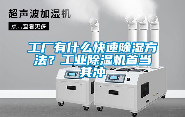 工廠有什么快速除濕方法？工業(yè)除濕機(jī)首當(dāng)其沖