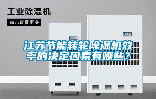 江蘇節(jié)能轉輪除濕機效率的決定因素有哪些？