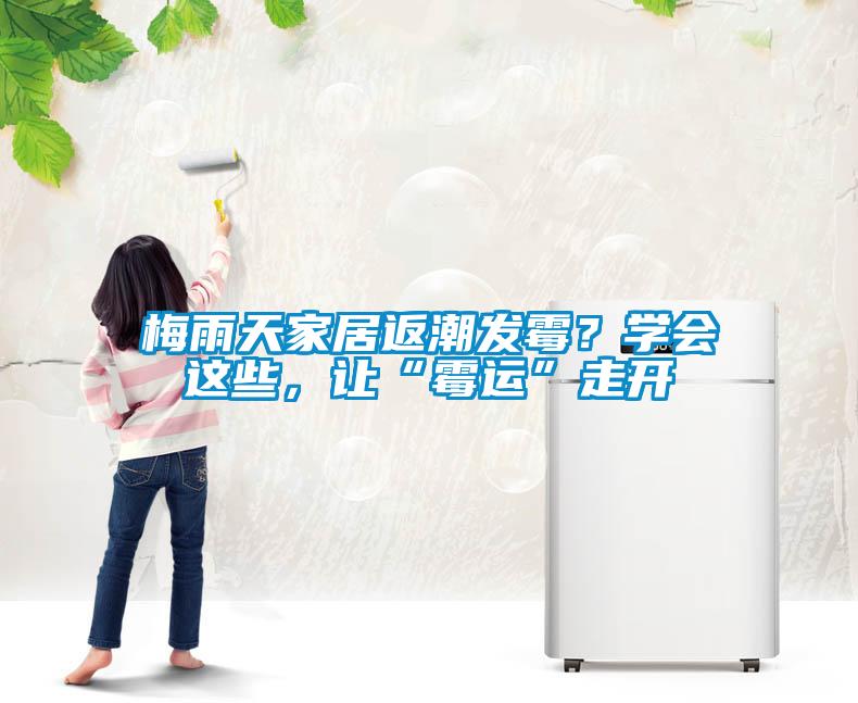 梅雨天家居返潮發(fā)霉？學(xué)會(huì)這些，讓“霉運(yùn)”走開