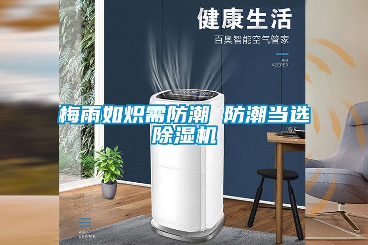 梅雨如熾需防潮 防潮當(dāng)選除濕機