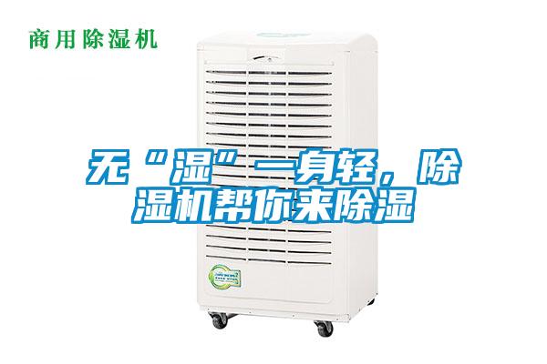 無“濕”一身輕，除濕機(jī)幫你來除濕