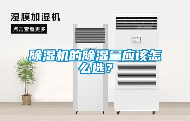 除濕機的除濕量應(yīng)該怎么選？