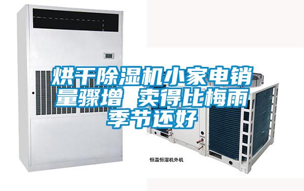 烘干除濕機(jī)小家電銷(xiāo)量驟增 賣(mài)得比梅雨季節(jié)還好