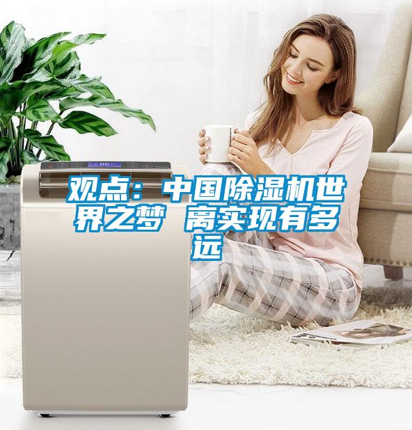 觀點：中國除濕機世界之夢 離實現(xiàn)有多遠(yuǎn)