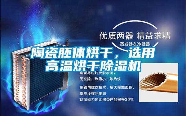 陶瓷胚體烘干，選用高溫烘干除濕機(jī)