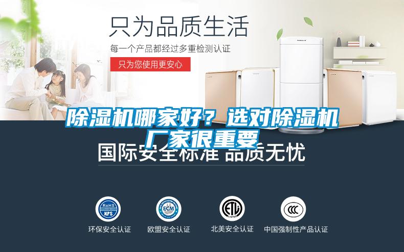 除濕機哪家好？選對除濕機廠家很重要