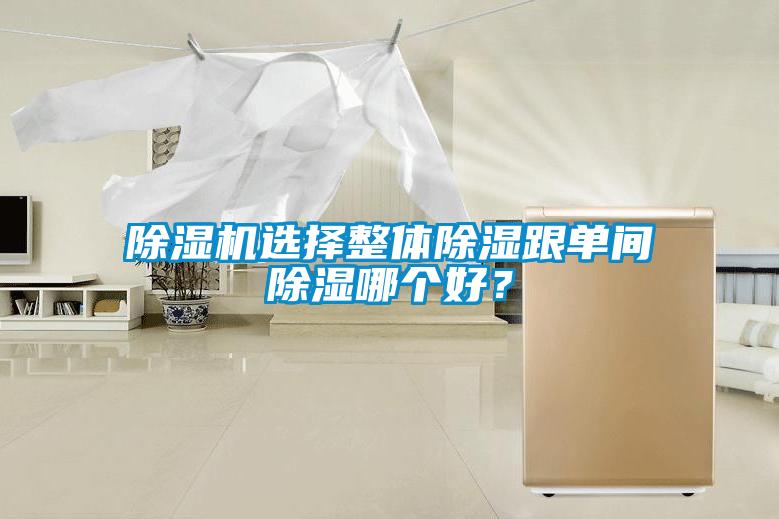 除濕機選擇整體除濕跟單間除濕哪個好？