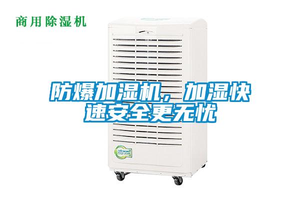 防爆加濕機(jī)，加濕快速安全更無憂