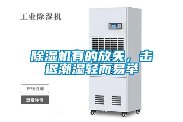 除濕機(jī)有的放矢，擊退潮濕輕而易舉