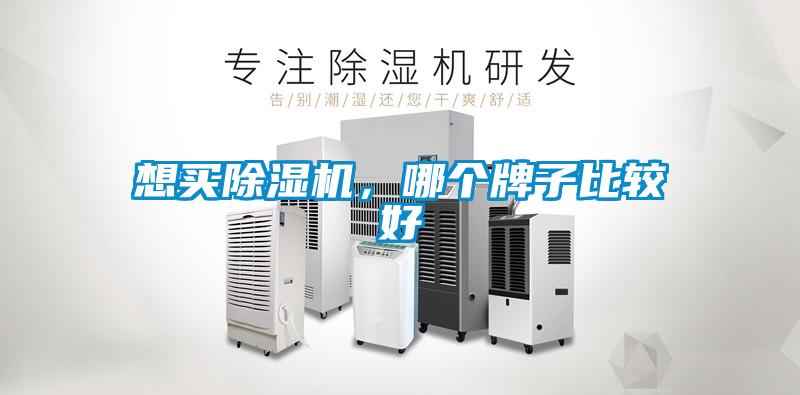 想買除濕機，哪個牌子比較好