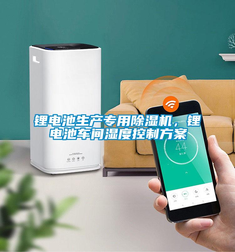 鋰電池生產(chǎn)專用除濕機(jī)，鋰電池車間濕度控制方案