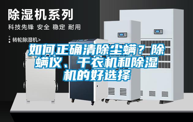 如何正確清除塵螨？除螨儀、干衣機(jī)和除濕機(jī)的好選擇