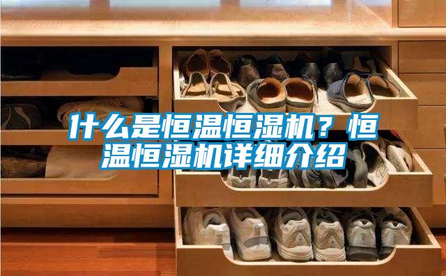 什么是恒溫恒濕機？恒溫恒濕機詳細介紹