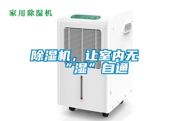 除濕機(jī)，讓室內(nèi)無“濕”自通