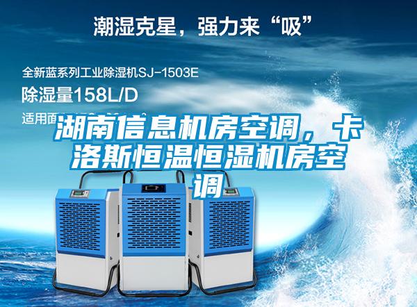 湖南信息機房空調(diào)，卡洛斯恒溫恒濕機房空調(diào)
