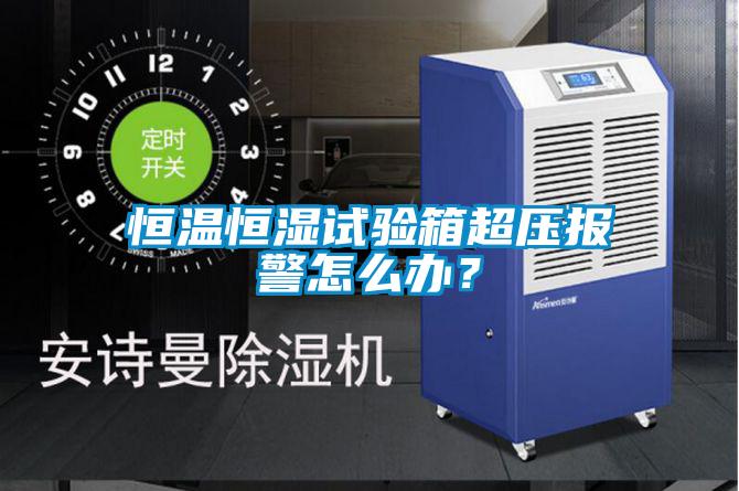 恒溫恒濕試驗箱超壓報警怎么辦？