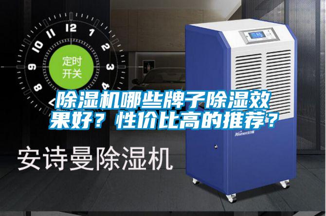 除濕機(jī)哪些牌子除濕效果好？性價比高的推薦？