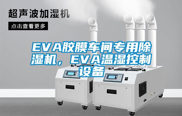 EVA膠膜車間專用除濕機(jī)，EVA溫濕控制設(shè)備