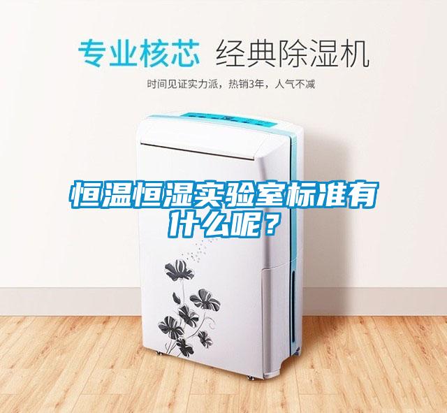 恒溫恒濕實驗室標(biāo)準(zhǔn)有什么呢？