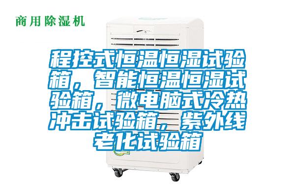 程控式恒溫恒濕試驗箱，智能恒溫恒濕試驗箱，微電腦式冷熱沖擊試驗箱，紫外線老化試驗箱