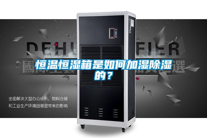 恒溫恒濕箱是如何加濕除濕的？