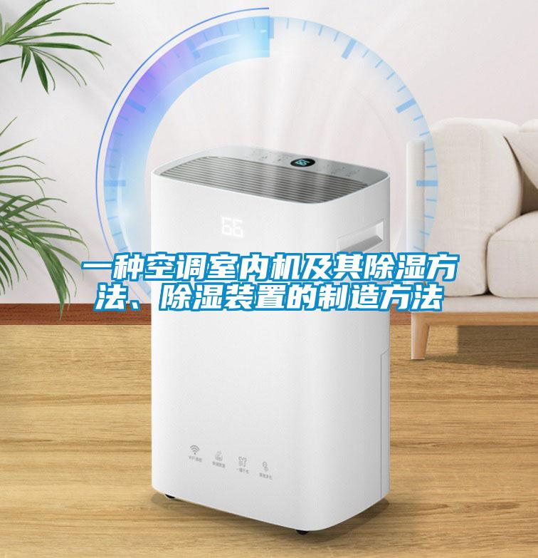 一種空調(diào)室內(nèi)機(jī)及其除濕方法、除濕裝置的制造方法
