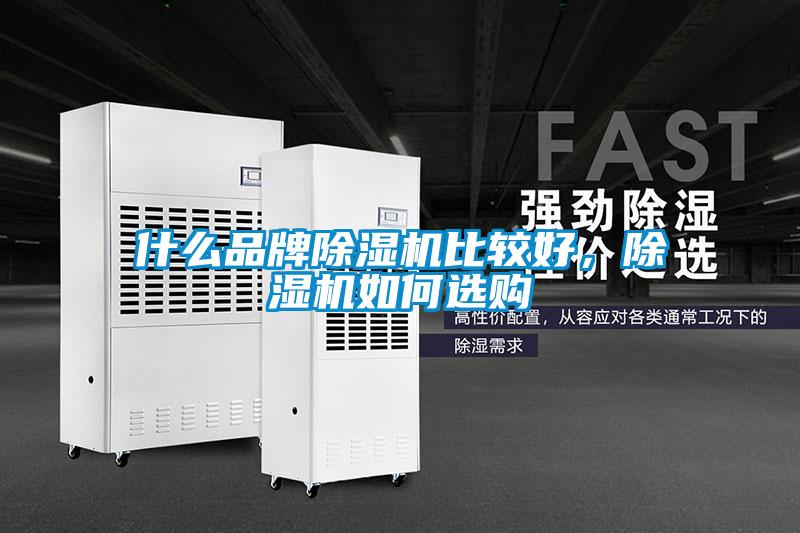 什么品牌除濕機比較好，除濕機如何選購