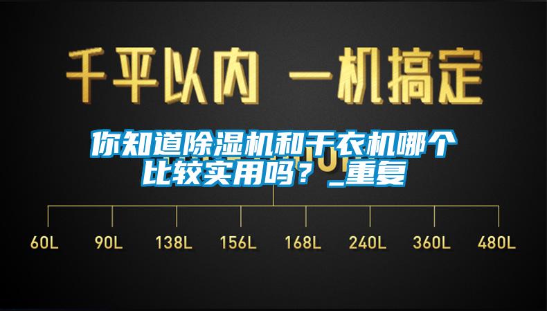 你知道除濕機(jī)和干衣機(jī)哪個(gè)比較實(shí)用嗎？_重復(fù)