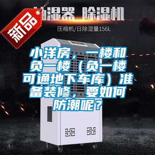 小洋房，一樓和負(fù)一樓（負(fù)一樓可通地下車庫）準(zhǔn)備裝修，要如何防潮呢？