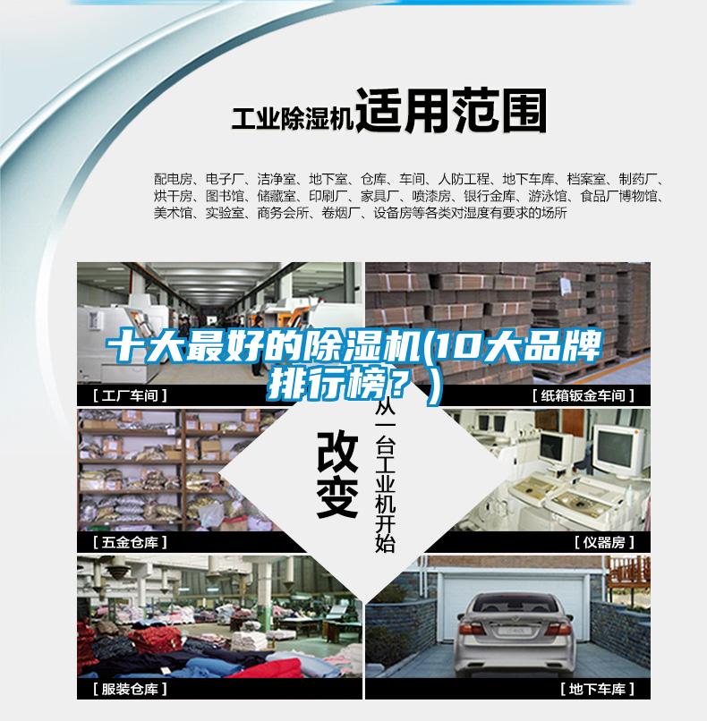 十大最好的除濕機(10大品牌排行榜？)