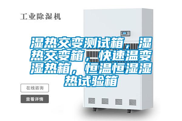 濕熱交變測試箱，濕熱交變箱，快速溫變濕熱箱，恒溫恒濕濕熱試驗箱