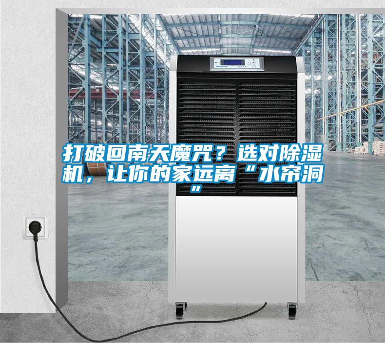 打破回南天魔咒？選對除濕機，讓你的家遠離“水簾洞”