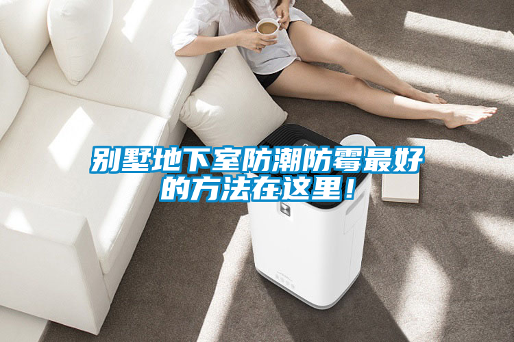 別墅地下室防潮防霉最好的方法在這里！