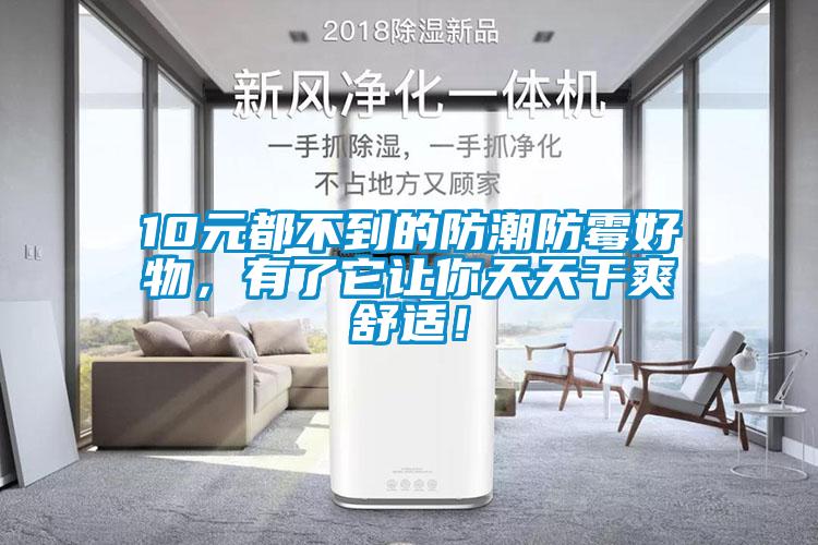 10元都不到的防潮防霉好物，有了它讓你天天干爽舒適！