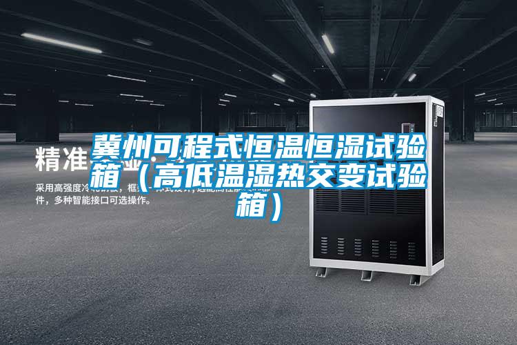 冀州可程式恒溫恒濕試驗(yàn)箱（高低溫濕熱交變試驗(yàn)箱）