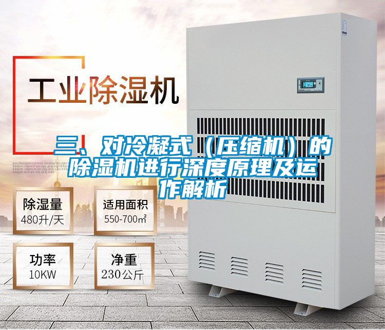 三、對冷凝式（壓縮機）的除濕機進行深度原理及運作解析
