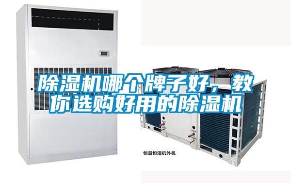 除濕機哪個牌子好，教你選購好用的除濕機