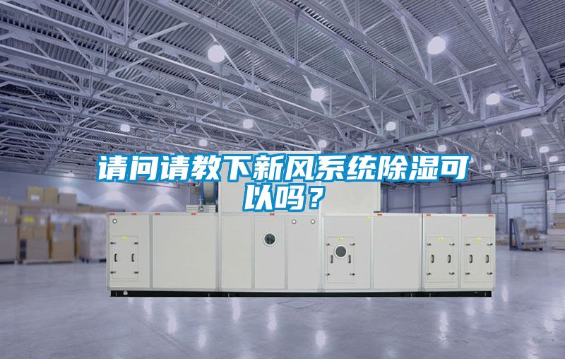 請問請教下新風(fēng)系統(tǒng)除濕可以嗎？