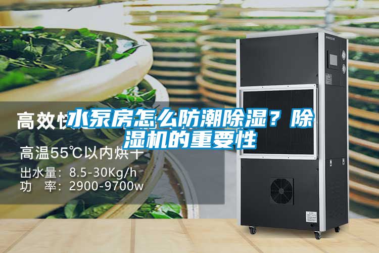 水泵房怎么防潮除濕？除濕機的重要性