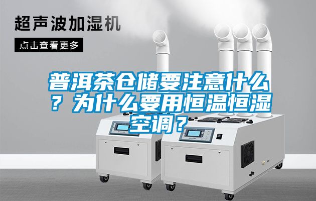 普洱茶倉儲要注意什么？為什么要用恒溫恒濕空調(diào)？