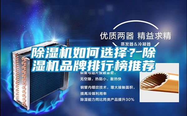 除濕機如何選擇？除濕機品牌排行榜推薦