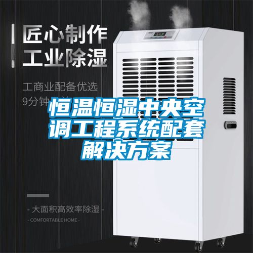 恒溫恒濕中央空調工程系統(tǒng)配套解決方案