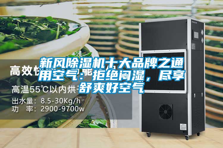 新風(fēng)除濕機(jī)十大品牌之通用空氣：拒絕悶濕，盡享舒爽好空氣