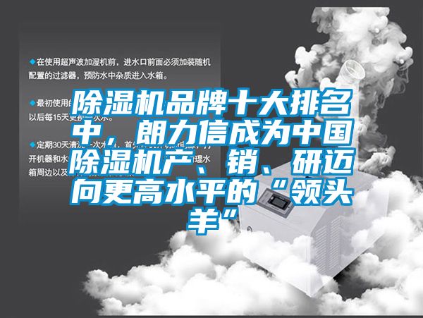 除濕機(jī)品牌十大排名中，朗力信成為中國(guó)除濕機(jī)產(chǎn)、銷(xiāo)、研邁向更高水平的“領(lǐng)頭羊”