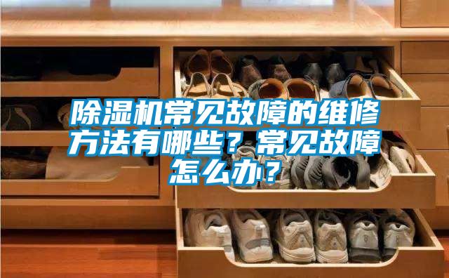 除濕機(jī)常見故障的維修方法有哪些？常見故障怎么辦？