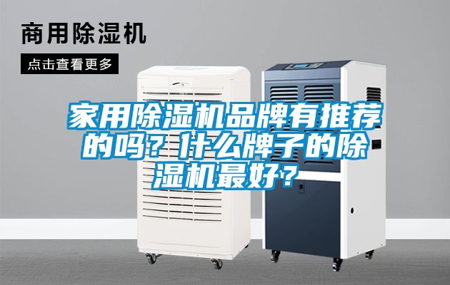 家用除濕機(jī)品牌有推薦的嗎？什么牌子的除濕機(jī)最好？